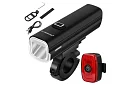 Set de lumini LED pentru bicicletă 1000 lm, 4800 mAh