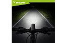 Set de lumini LED pentru bicicletă 1000 lm, 4800 mAh