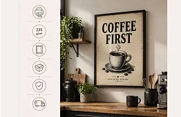 Coffee First – obraz - Cafea pe primul loc 01
