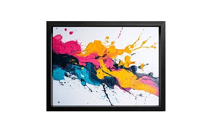 Energia colorată - imagine - Abstracție modernă plină de dinamism 41A