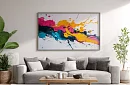 Energia colorată - imagine - Abstracție modernă plină de dinamism 41A