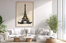 Eleganța pariziană - tablou - Turnul Eiffel în stil artistic 24