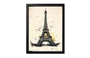 Eleganța pariziană - tablou - Turnul Eiffel în stil artistic 24