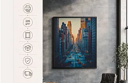 Arteră urbană - imagine - Pulsul metropolei la apus de soare 16