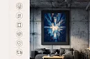 Orizontul urban - imagine - Privire între zgârie-nori către cer 18
