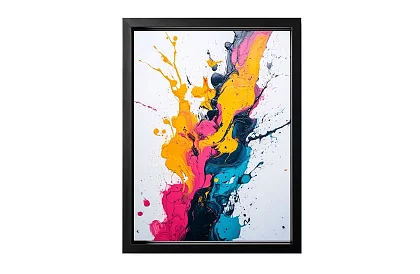 Explozie de culori - imagine - Abstracție modernă plină de energie 40