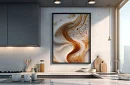 Valul de cafea - imagine - Abstracție elegantă inspirată de cappuccino 29