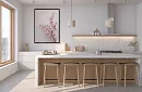 Atingerul delicat al primăverii - tablou - Floarea de cireș în stil minimalist 63