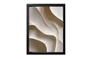 Valuri de nisip - imagine - Abstracție minimalistă în tonuri naturale 69