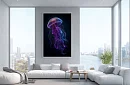 Adâncimea neon - imagine - Meduza în stil modern de iluminat 64