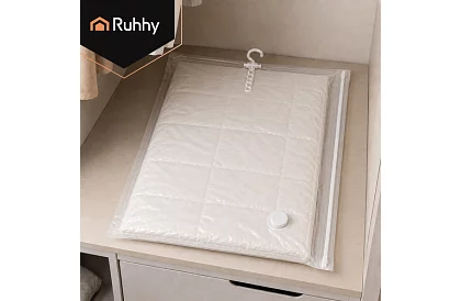 Set de 6 pungi vacuum cu suport în 4 dimensiuni