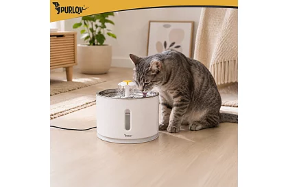 Automatizator de apă cu filtru și fântână 2,4 l