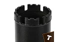 Burghiu diamantat cu miez 63×450 mm - filet 1,1/4 UNC