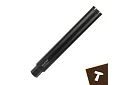 Burghiu diamantat cu miez 63×450 mm - filet 1,1/4 UNC
