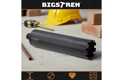 Burghiu diamantat cu miez 112 × 460 mm - 1.1/4 UNC pentru beton, piatră și beton armat