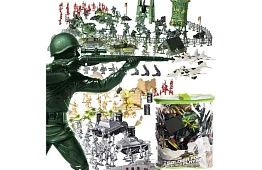 Baza militară XXL SOLDIERS – set de 300 de bucăți