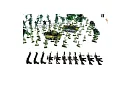 Baza militară XXL SOLDIERS – set de 300 de bucăți