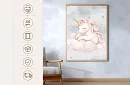 Unicorn magic - imagine - Unicorn sleeping on a cloud 72