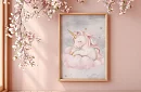 Unicorn magic - imagine - Unicorn sleeping on a cloud 72