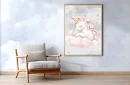 Unicorn magic - imagine - Unicorn sleeping on a cloud 72