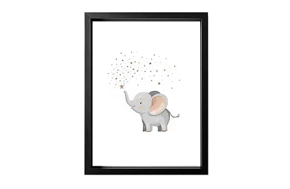 Magia elefantului - imagine - Pui de elefant cu praf de stele 79