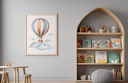 Calea dintre nori - imagine - Aerostat deasupra norilor 80