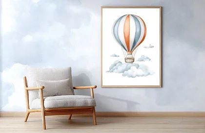 Calea dintre nori - imagine - Aerostat deasupra norilor 80