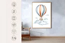 Calea dintre nori - imagine - Aerostat deasupra norilor 80