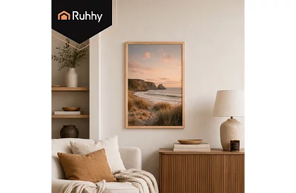 Cadru foto 50 × 70 cm – cadru din lemn de pin