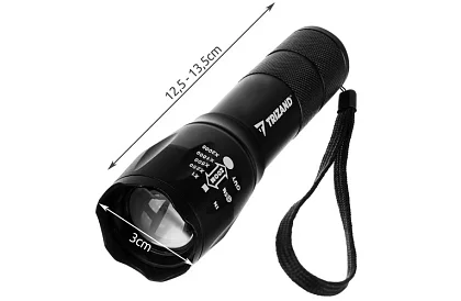 CREE LED T6 lanternă – lanternă tactică reîncărcabilă cu încărcare USB