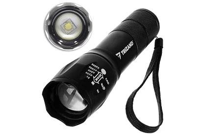 CREE LED T6 lanternă – lanternă tactică reîncărcabilă cu încărcare USB