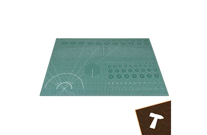 Tăviță de tăiere auto-reparatoare A1 - 90 × 60 cm – dublă față