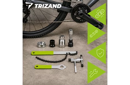 Set de reparare a bicicletelor – unelte pentru bicicletă în 7 piese