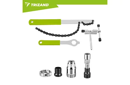 Set de reparare a bicicletelor – unelte pentru bicicletă în 7 piese
