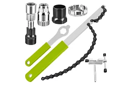 Set de reparare a bicicletelor – unelte pentru bicicletă în 7 piese