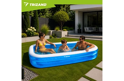 Piscină de grădină gonflabilă 262 × 175 cm – piscină rectangulară