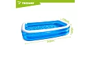 Piscină de grădină gonflabilă 262 × 175 cm – piscină rectangulară