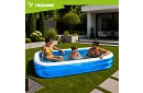 Piscină de grădină gonflabilă 262 × 175 cm – piscină rectangulară