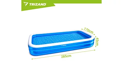 Piscină de grădină gonflabilă 305 × 183 cm – piscină rectangulară XXL pentru familie