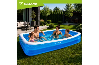 Piscină de grădină gonflabilă 305 × 183 cm – piscină rectangulară XXL pentru familie