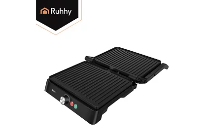 Grătar electric cu contact 2000 W – grătar retractabil cu reglare a temperaturii