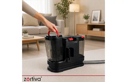 Aspirator cu spălare VacTrim Zortiva 800 W, 17 000 Pa, pentru tapițerie și covoare