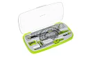 Set geometric de 10 piese – compas, riglă, raportor și materiale didactice
