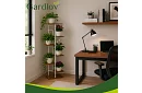 Stativ elegant din metal pentru flori 120 × 42 × 23,5 cm – 7 niveluri