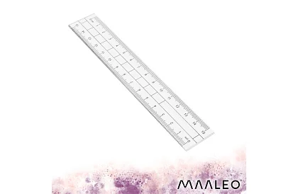 Set geometric de 7 piese – set școlar cu compas, riglă, raportor și unghiuri