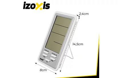 Stația meteorologică wireless – termometru, higrometru, ceas și alarmă