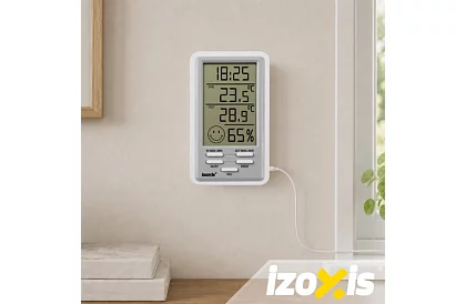 Stația meteorologică wireless – termometru, higrometru, ceas și alarmă