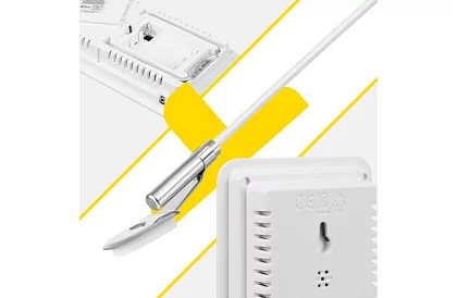 Stația meteorologică wireless – termometru, higrometru, ceas și alarmă