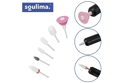 Masina profesională de șlefuit unghii fără fir - 18.000 rpm - USB-C, 6 freze