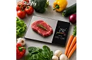 Cântar de bucătărie electronic de 5 kg cu Bluetooth, ecran LCD și analiză a caloriilor